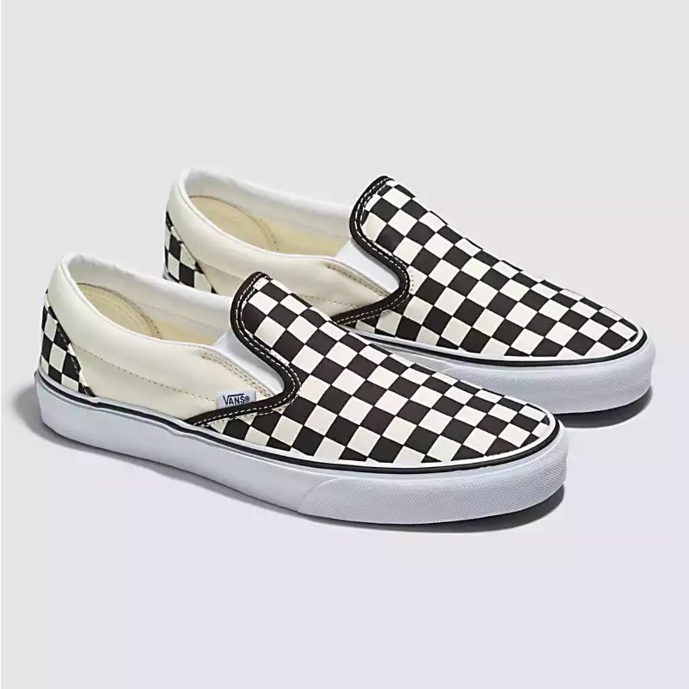 NWT Classic Checkerboard Slip Ons